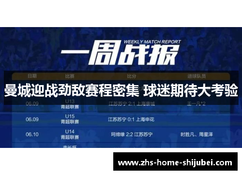 曼城迎战劲敌赛程密集 球迷期待大考验 曼城迎战劲敌赛程密集 球迷期待大考验